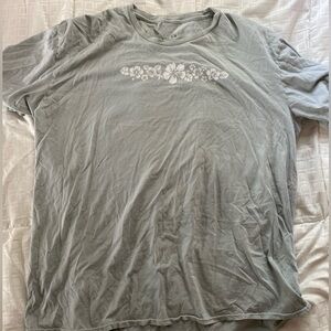 Oversized flower t-shirt Small Pacsun